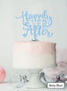Happily Ever After Wedding Cake Topper Premium 3mm Acrylic Baby Blue