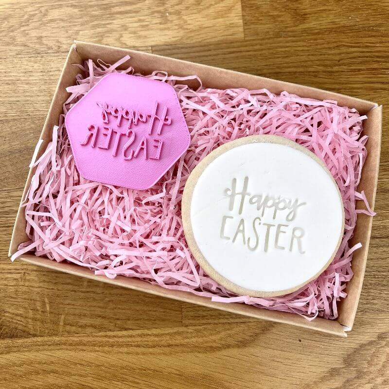 Happy Easter Style 2 Cookie Stamp