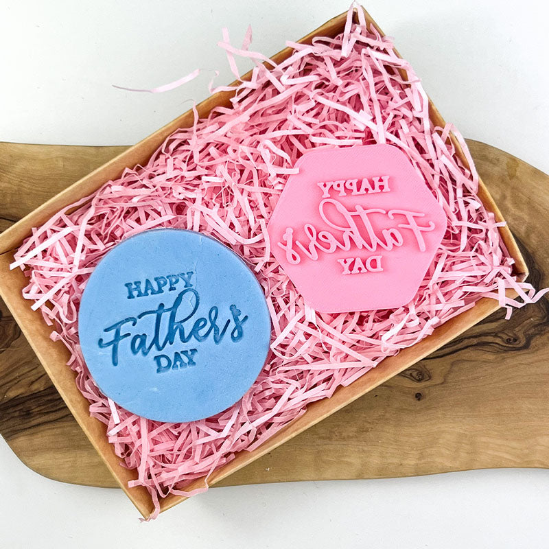 Mini Happy Father's Day Style 5 Cookie Stamp