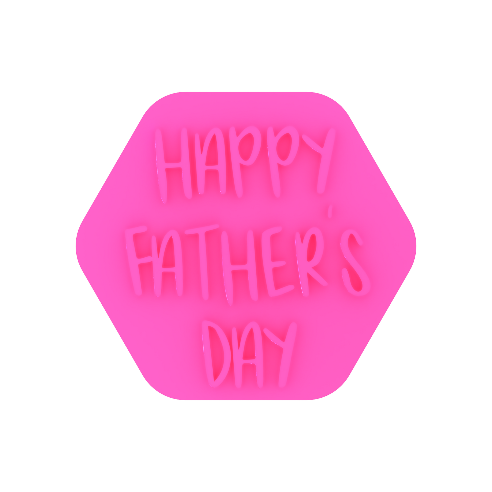 Happy Father's Day Style 1 Cookie Stamp