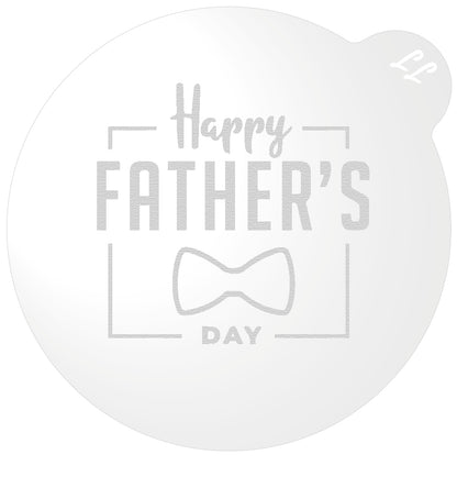 Happy Father's Day Style 2 with Bow Tie Cookie Embosser