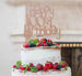 Happy 100th Birthday Cake Topper Glitter Card Rose Gold