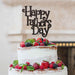 Happy Father's Day Cake Topper Glitter Card
