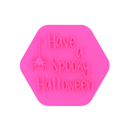 Have a Spooky Halloween Cookie Stamp