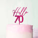 Hello 70 Frosted Cake Topper Premium 3mm Acrylic