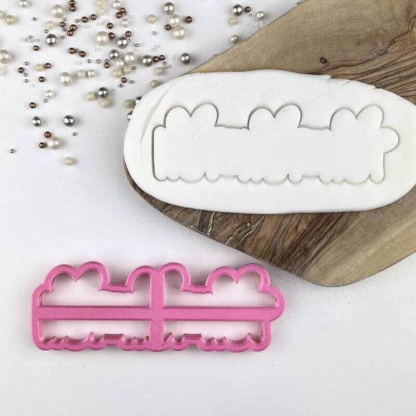 Hop Hop Hop with Rabbit Ears Easter Cookie Cutter