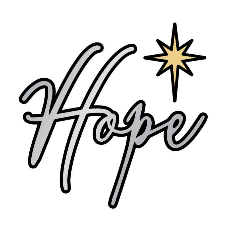 Hope Cookie Cutter