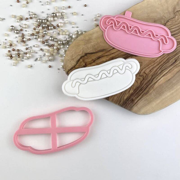 Hot Dog Food and Drink Cookie Cutter and Stamp