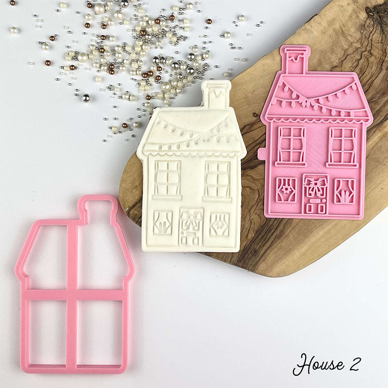 House 2 Cutter and Stamp Set