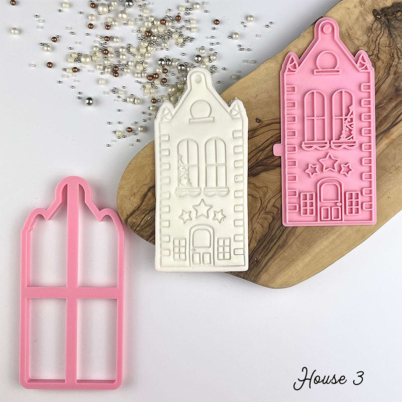 House 3 Cutter and Stamp Set