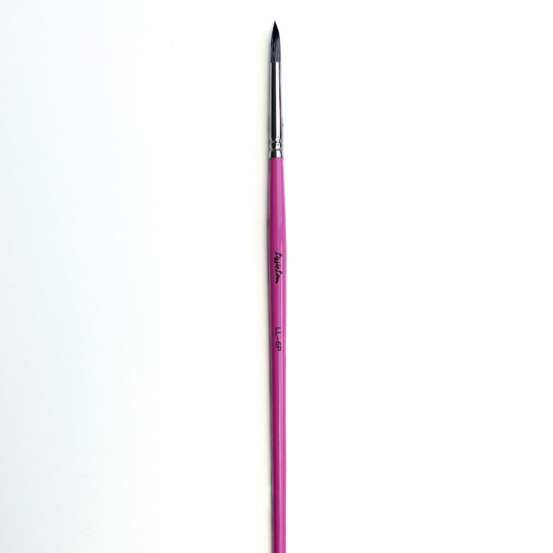 LissieLou Pointed Paint Brush Size 6