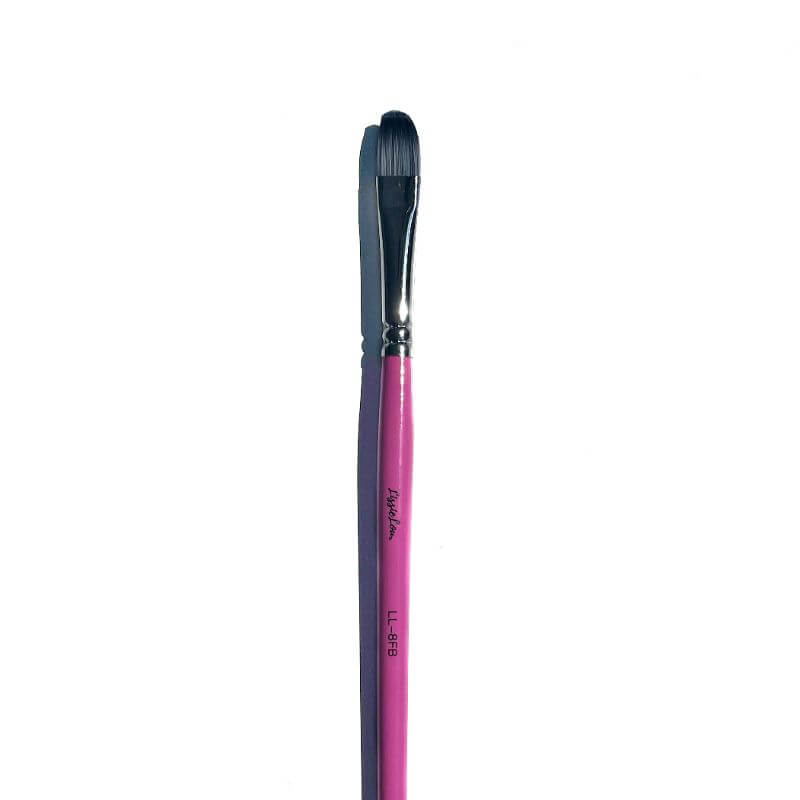 LissieLou Filbert Paint Brush Size 8