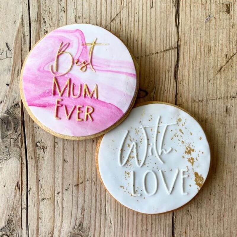 Best Mum Ever Cookie Embosser