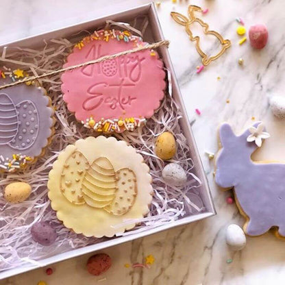 Easter Eggs Cookie Embosser