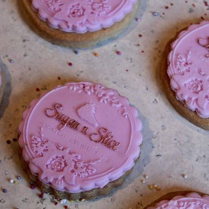 Custom 'Your Logo' Cookie Embosser