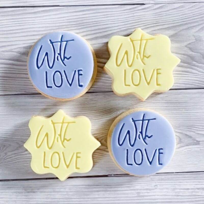 With Love Cookie Stamp