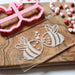 Two Bees In Love Valentine's Cookie Cutter and Embosser