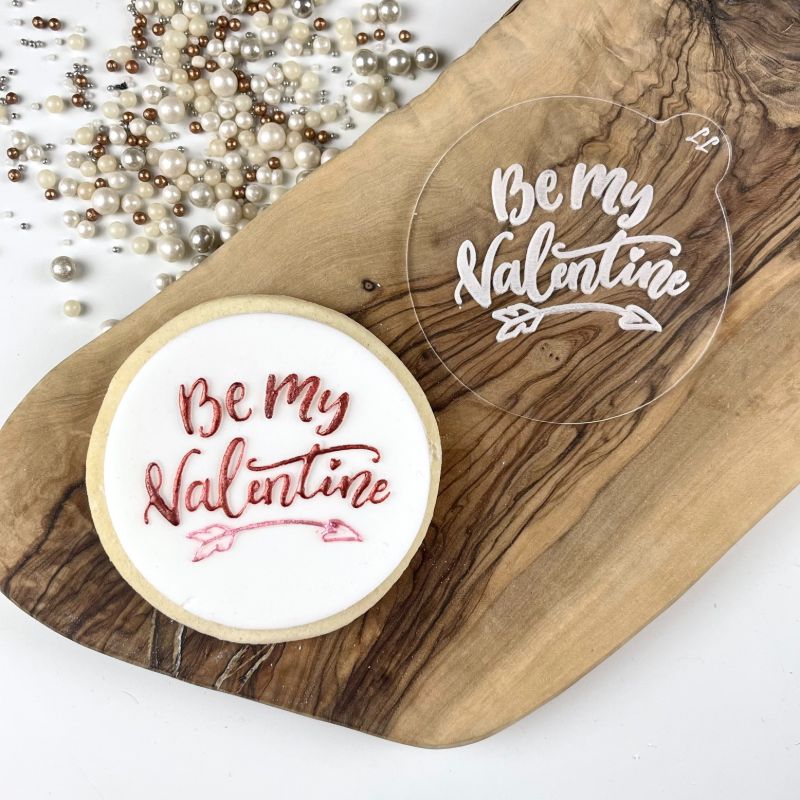 Mini Be My Valentine Cookie Embosser