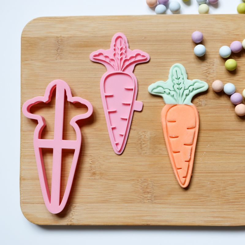 Easter Carrot Cookie Cutter and Stamp