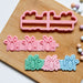 Hop Hop Hop with Rabbit Ears Easter Cookie Cutter and Stamp