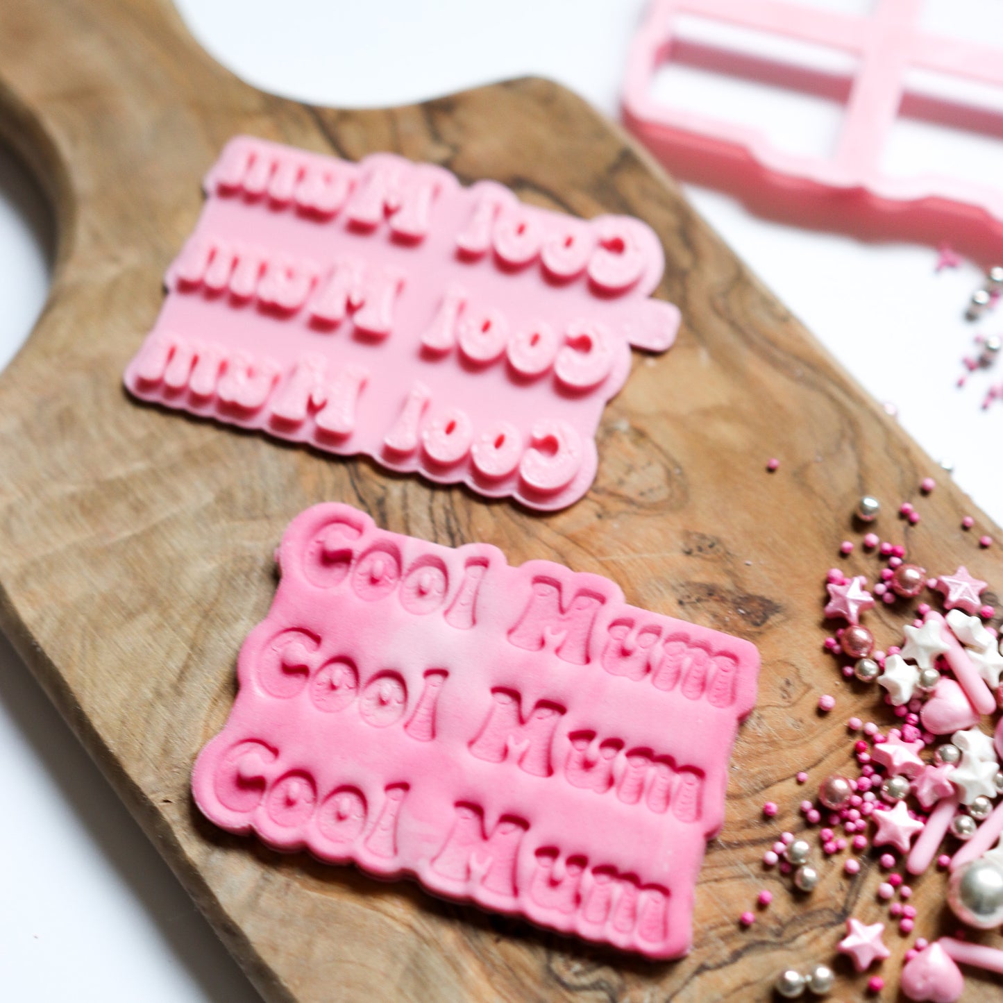 Cool Mum Mother's Day Cookie Cutter and Stamp