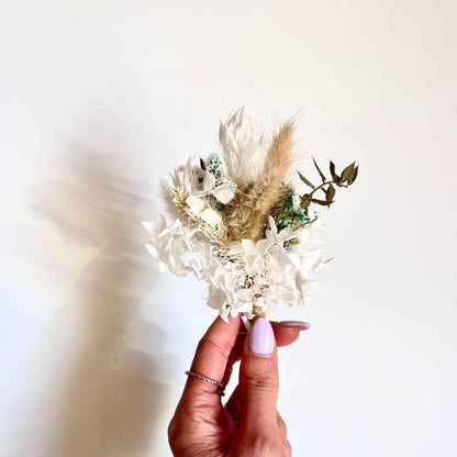 Mini Dried Flower Set for Cakes - Natural Foliage 