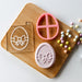Easter Egg with Bow Cookie Cutter and Embosser