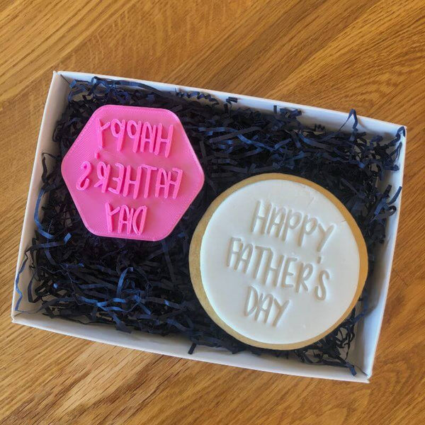 Happy Father's Day Style 1 Cookie Stamp
