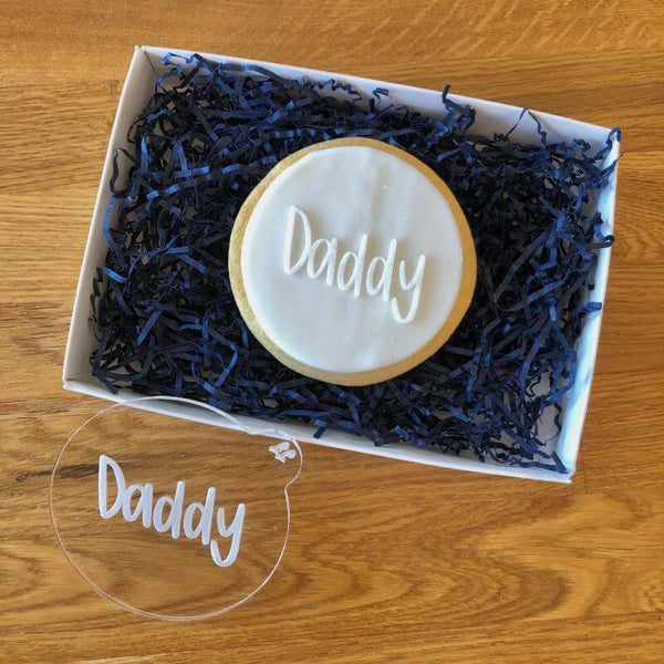 Daddy Cookie Embosser