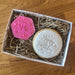 Happy Birthday with Stars Cookie Stamp
