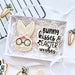 Rabbit with Glasses and Bow Easter Cookie Cutter and Embosser