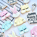 Rabbit Puzzle Set of 3 Easter Cookie Cutter and Stamp