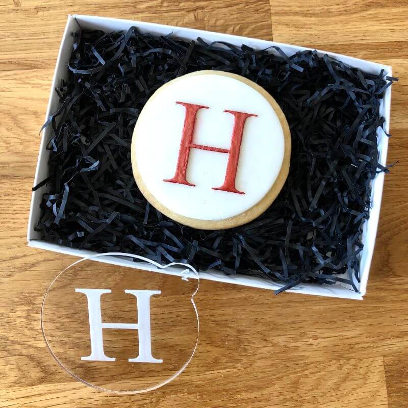 Standard Initial Letter A-Z Style Cookie Embosser