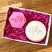 I Heart You in a line Cookie Stamp