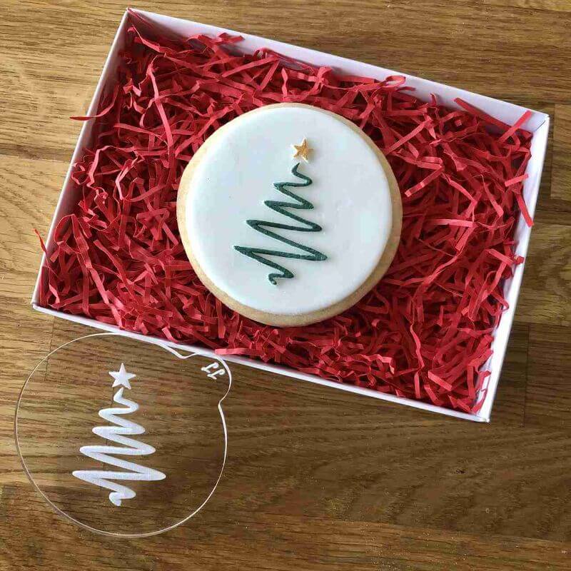 Christmas Tree Cookie Embosser