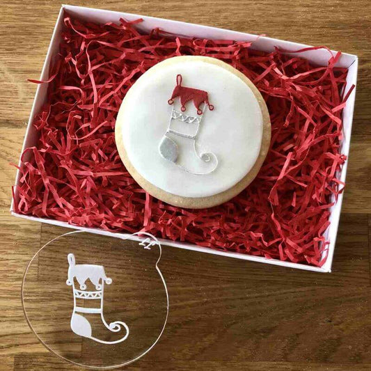 Christmas Stocking Cookie Embosser