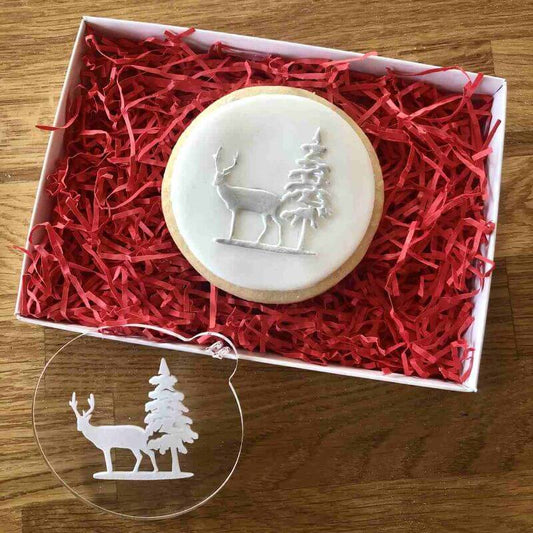 Winter Scene Cookie Embosser