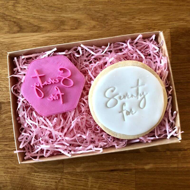 Number One to One Hundred Cookie Stamps