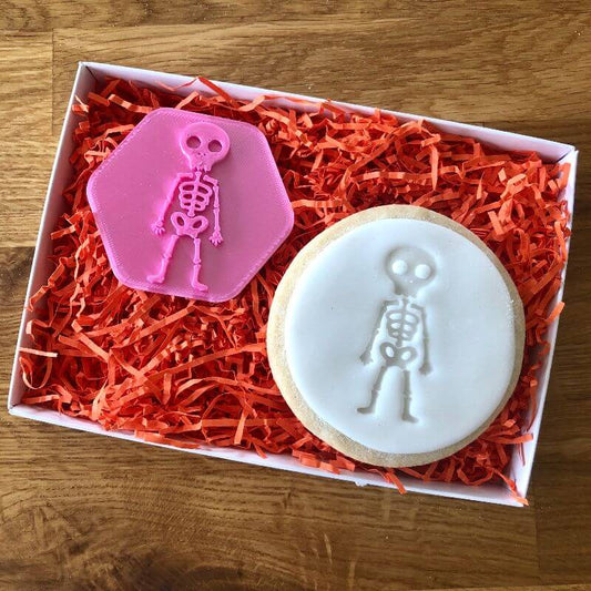 Halloween Skeleton Cookie Stamp