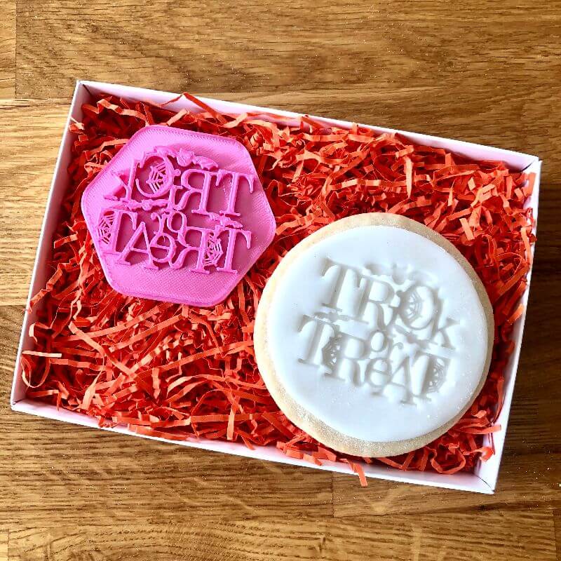 Trick or Treat Style 1 Cookie Stamp