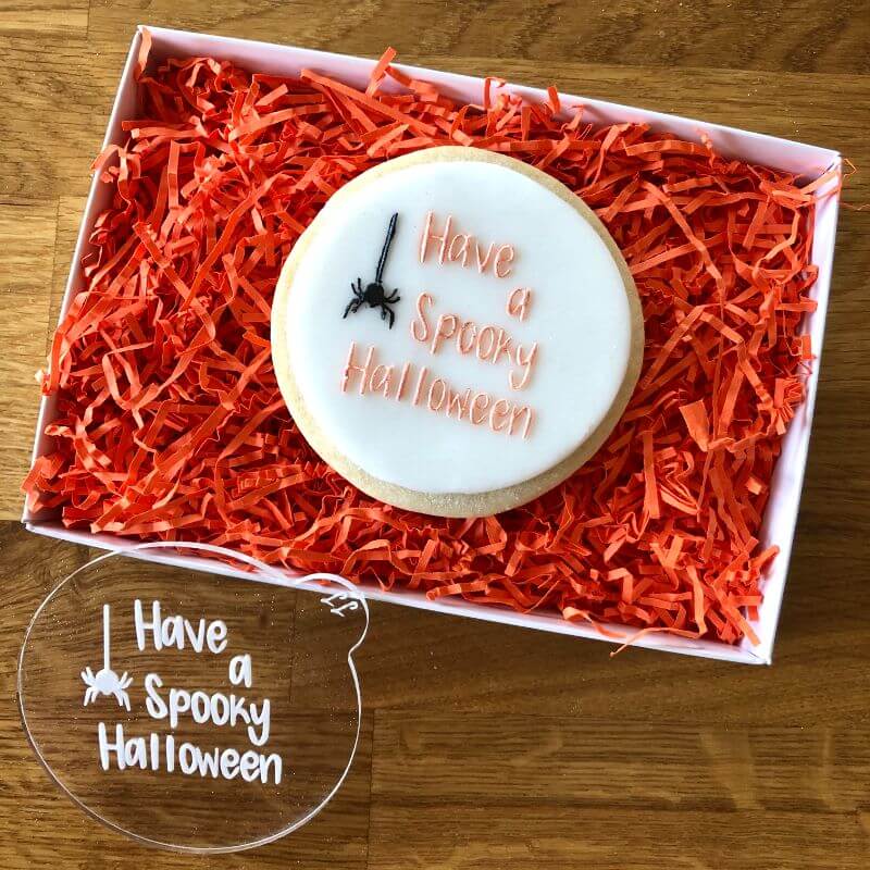 Have a Spooky Halloween Cookie Embosser