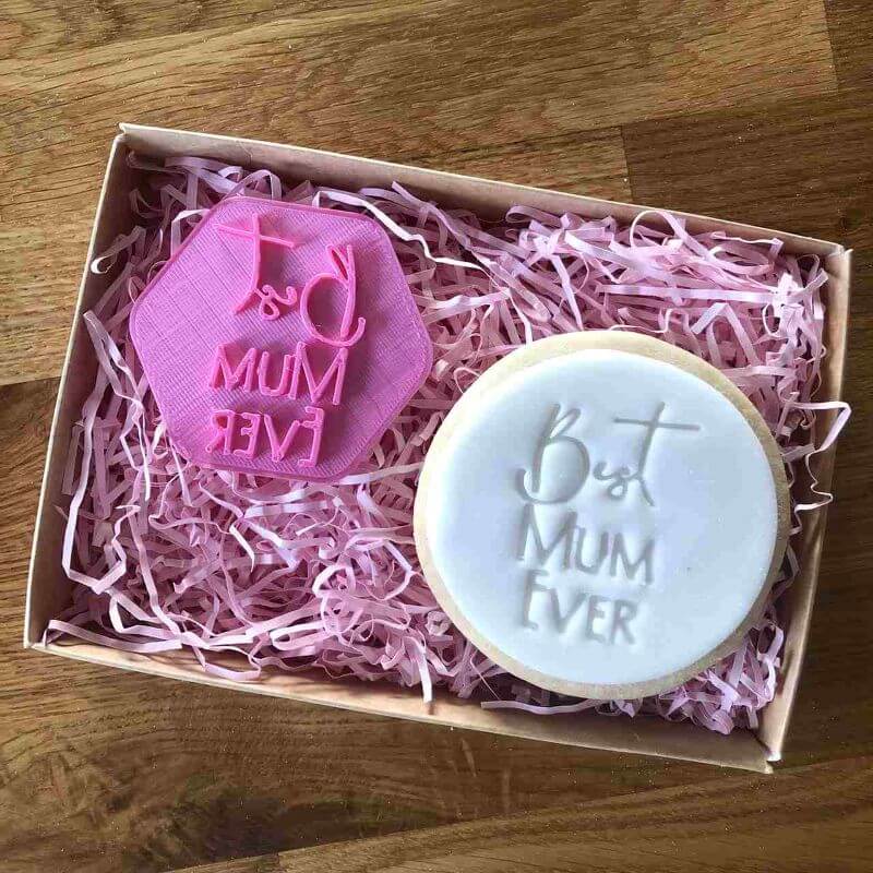 Best Mum Ever Cookie Stamp