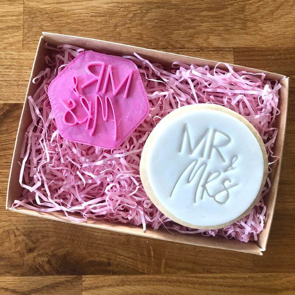 Mr & Mrs Cookie Stamp