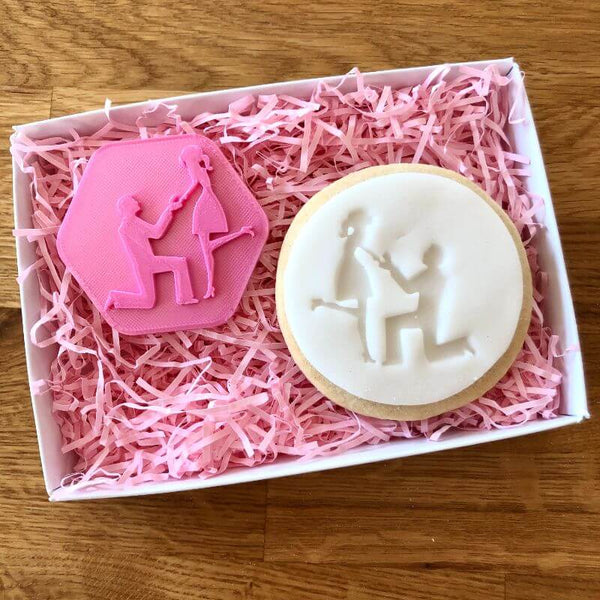 Proposal Engaged Cookie Stamp
