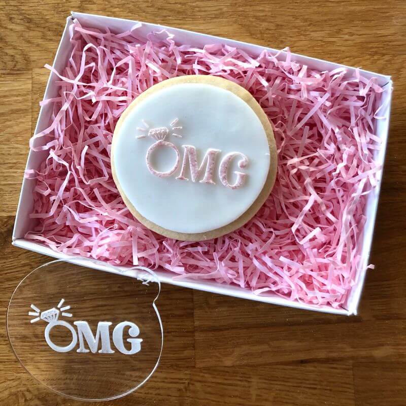 OMG Engagement Cookie Embosser