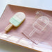 Ice Lolly Cookie Cutter and Embosser by Luvelia Louise