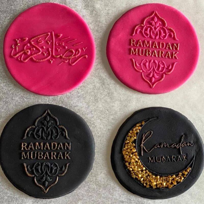 Ramadan Mubarak Cookie Embosser