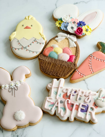 Easter Eggs Basket Cookie Cutter