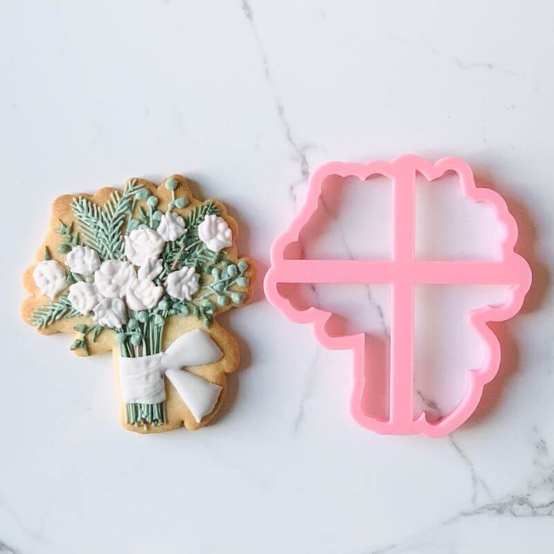 Wedding Bouquet Cookie Cutter