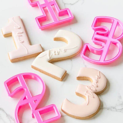 Number 0-9 (10cm) Cookie Cutter